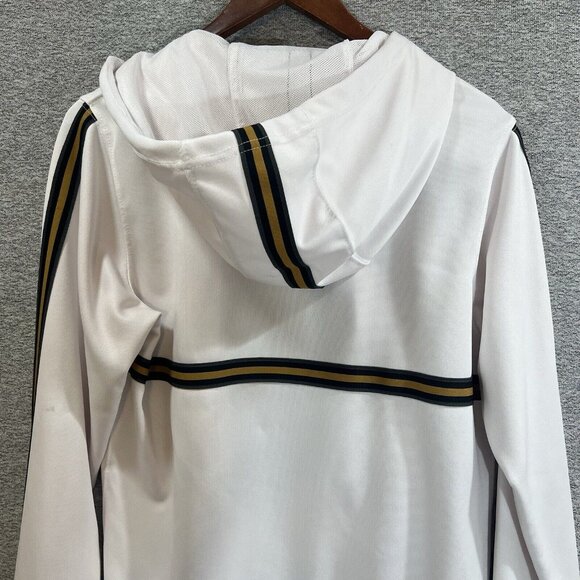 Nike Air Track Jacket Men's Size Small White & Gold - Picture 11 of 13